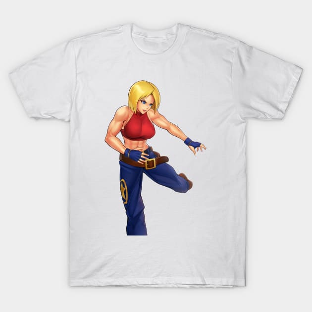 Blue Mary T-Shirt by hybridmink